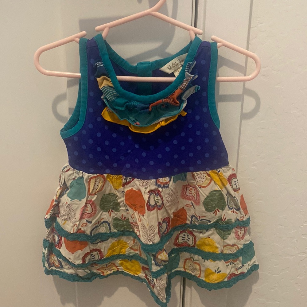 Multi-pattern Toddler Matilda Jane Dress